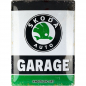 Preview: Blechschild Skoda Garage 1